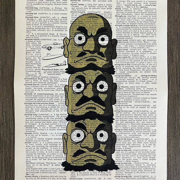 Spirited Away (Movie) Themed Dictionary Prints - Set of 6 - Picture 4 of 7